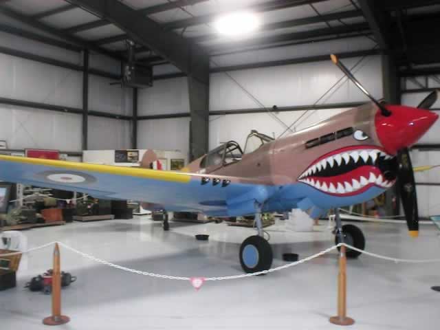 P-40E on display at the Warhawk Air Museum in Nampa, Idaho